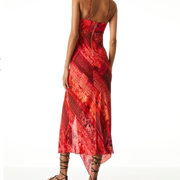 Alice and Olivia Harmony midi dress - Picture 2 of 16